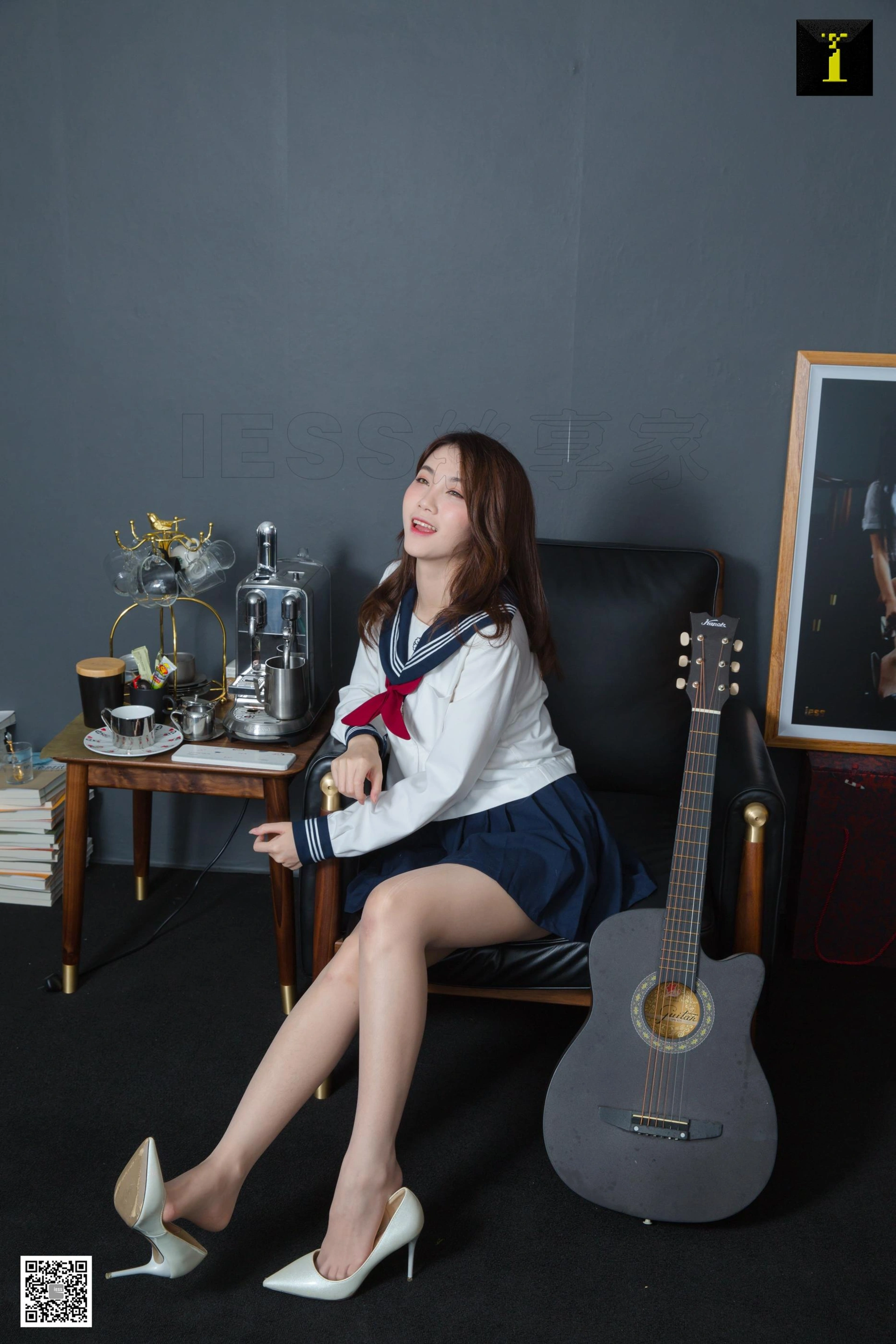 [IESS异思趣向]2019.04.29 丝享家473:梓琪JK终现梨涡 2